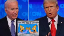 Los mejores memes del primer debate entre Donald Trump y Joe Biden