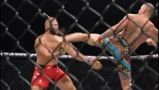 Alex Pereira ganó en el segundo round de la pelea