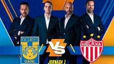 ¡Eligieron la Liga MX! Azteca prefirió pasar Tigres vs Necaxa en lugar del Uruguay vs Brasil