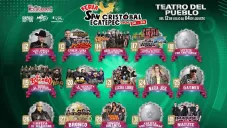 El Teatro del Pueblo se llenará en su mayoría de regional mexicana.