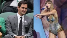 Taylor Swift y Roger Federer coincidieron en Suiza