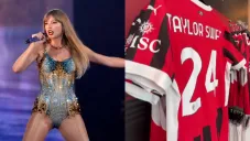 AC Milan le da la bievenida a Taylor Swift