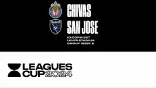Chivas vs San José Earthquakes ¿Dónde y a qué hora ver el partido de Leagues Cup?