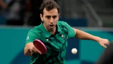 Marcos Madrid es eliminado de París 2024 en ronda preliminar de Tenis de Mesa