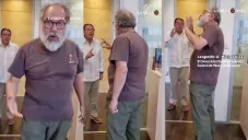 Leopoldo Michel Díaz fue grabado por que no le dieron una visa a un joven que debe venir a México.