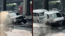 Maneja con precaución cuando veas que el camino no es seguro.