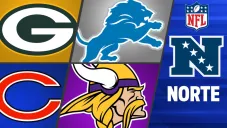 NFL: ¿Cómo llegan los equipos de la NFC Norte?