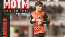 Juan Brigido marcó gol en su debut con el San Antonio FC