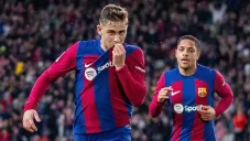 Fermín López exhibe que ve partidos del Barcelona de forma ilegal