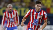 Atlético de Madrid y Villarreal empatan 2-2 con discreto debut de Julián Álvarez