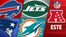 NFL: ¿Cómo llegan los equipos de la AFC Este?