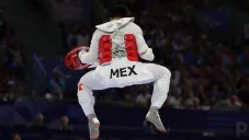Luis Mario Nájera subió al podio en taekwondo