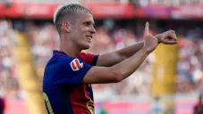 Dani Olmo está registrado con Barcelona hasta el 31 diciembre, señala LaLiga