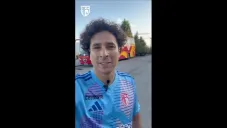Memo Ochoa ya se presentó con el AVS de Portugal y conoció a sus compañeros