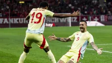 España goleó a Suiza