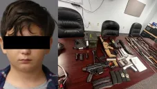 El menor fue arrestado por el delito de terrorismo/tiroteo masivo