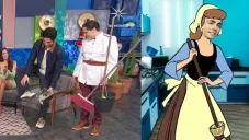 Sian Chiong recibió una escoba y una cubeta como burla por su famoso apodo