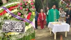 La misa fue llevada a cabo en el lugar donde colapsó el edificio de Tlatelolco