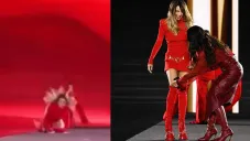 ¡Ganando como siempre! Belinda es ovacionada pese a caída en desfile de moda, en París