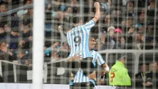 Roger Martínez fue clave para la victoria del Racing