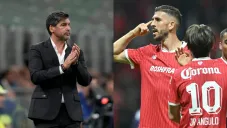 ¡Internacionales! DT del Milán manda mensaje de apoyo a Toluca y Renato Paiva