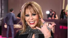 Así fue captada la caída de la hija de Pinal.