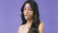 Así fue el momento de la caída de la cantante.