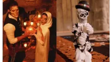 ¡Carlos Rivera y Doris Jocelyn celebran el Día de Muertos con su nuevo TikTok!
