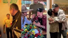 La relación entre ambos cantantes es buena y lo muestran en redes sociales.