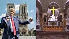 Donald Trump es invitado a la reapertura de la famosa catedral