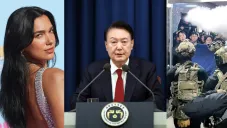 Dua Lipa se presentó en medio del caos de la Ley Marcial