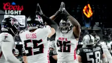 ¡Con esperanzas de Playoffs! Atlanta Falcons vence 15-9 a Las Vegas Raiders en MNF