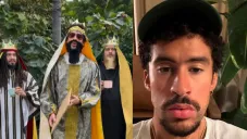 Bad Bunny presenta su nuevo álbum disfrazado como Rey Mago