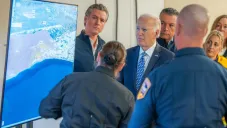 El presidente ha sido duramente criticado por dar esta &quot;buena noticia&quot; en medio del desastre