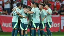 Aguirre reconoció y felicitó a los muchachos por la victoria