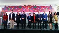 Clara Brugada en la inauguración