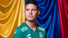 James Rodríguez y Andrés Guardado arriban a Guadalajara