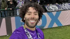 Huerta celebra con la afición