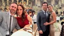 ¡Invitados de lujo! ‘Checo’ Pérez y Miguel Layún presentes en boda de Johanna Elías Slim