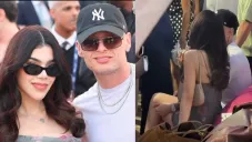 ¿Kenia Os y Peso Pluma confirman noviazgo? Video los muestra muy juntos en evento