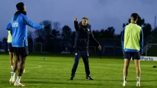 Anselmi vive su primer día de entrenamiento