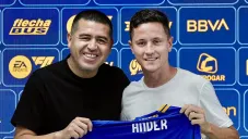 ¡Mal y de malas! Ander Herrera se lesionó en su debut con Boca Juniors