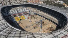 Así van los avances en el Estadio Azteca