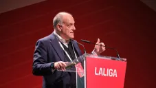 Javier Tebas sobre Superliga: 'Florentino Pérez es quien está detrás, que quede claro'