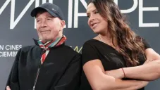 Karla Sofía Gascón y Jacques Audiard