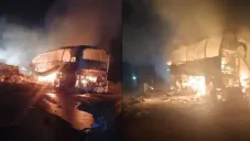 Accidente en carretera en la madrugada del día de hoy