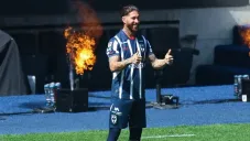 Ramos durante su presentación con Monterrey