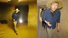 Mr. Beast explora pirámides de Egipto