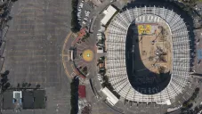 ¡Sin cambios significativos! Se 'filtran' nuevas imágenes de cómo va la remodelación del Estadio Azteca