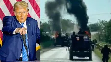 El presidente estadounidense busca la manera de militarizar la frontera.